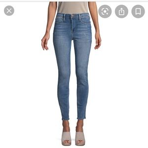 FRAME Le High Skinny jeans, size 27. NWOT
